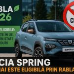Dacia Spring nu s-ar mai califica prin Rabla 2026: noul criteriu favorizează mașinile fabricate în Europa