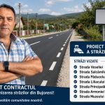 Contract semnat pentru modernizarea a șapte străzi din comuna Bujoreni. Investiție de peste 6,6 milioane de lei